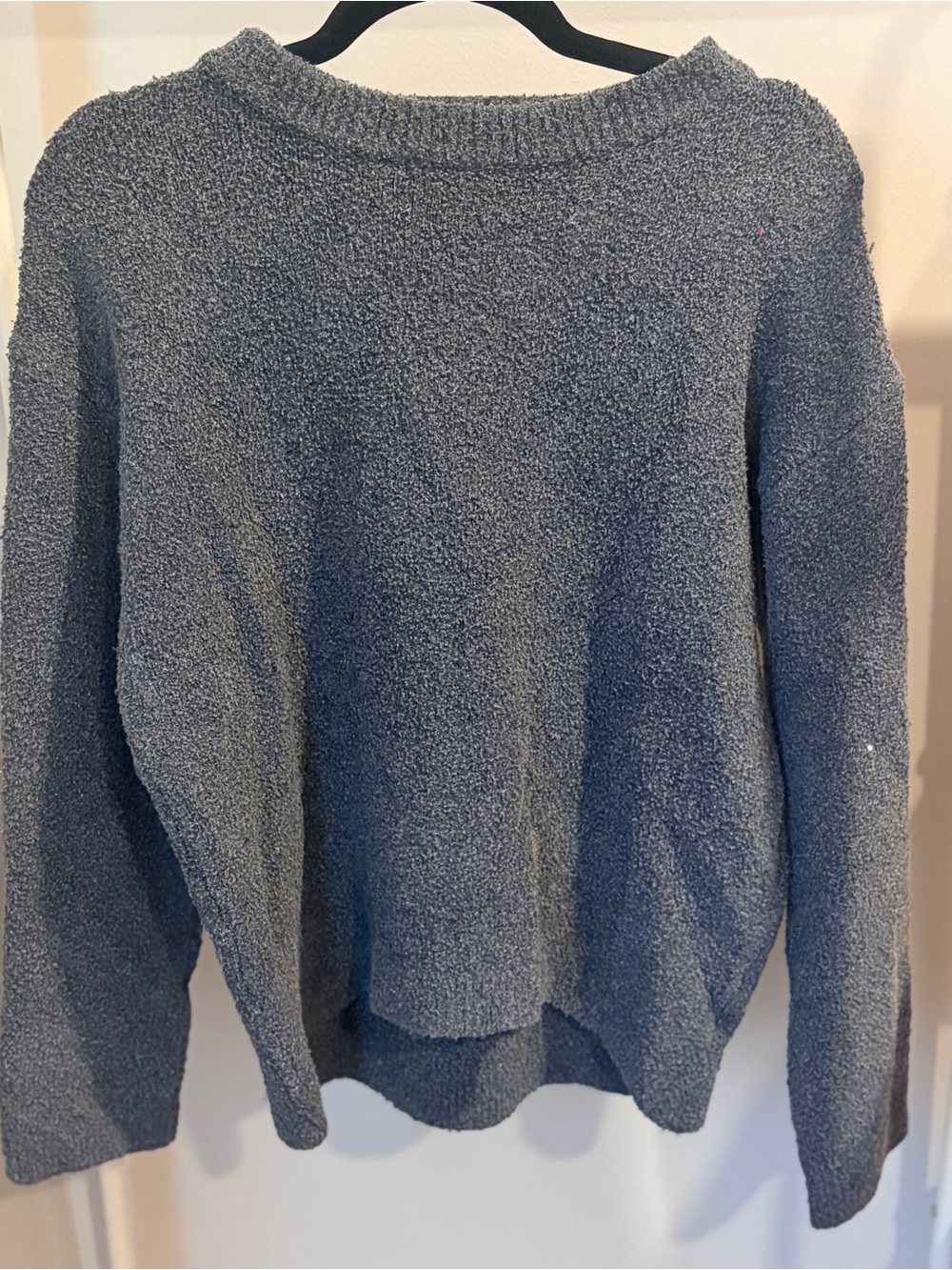 Universal Thread Blue Bouclé Crewneck Sweater